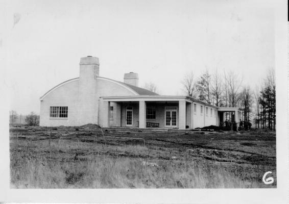 Clubhouse at Madisonville Park and Golf Course (front and side view)