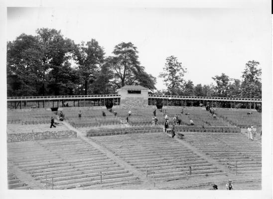 Iroquois Park Amphitheatre (view of grandstand)
