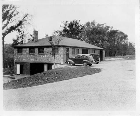 Seneca Park Service Building constructed by WPA