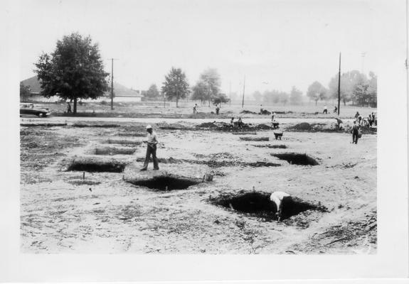 Footings for State Fairgrounds restaurant