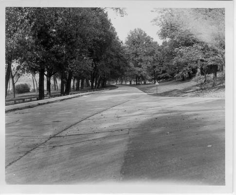 River Road in Shawnee Park constructed by WPA