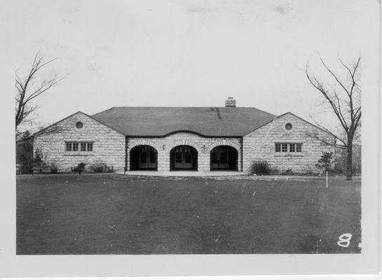Seneca Park Club House constructed by WPA