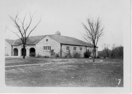 Seneca Park Club House showing addition