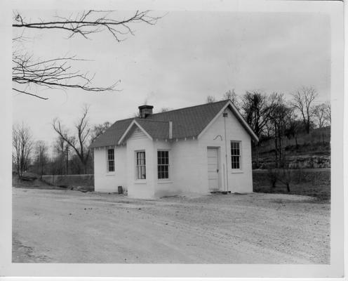 Scale House at County Quarry constructed by WPA