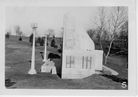 Band shell in Devou Park (side view)