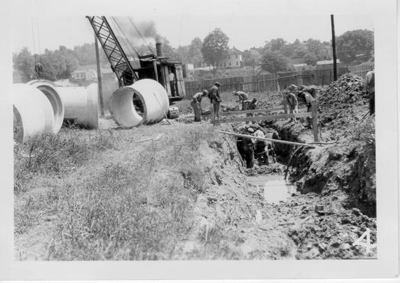 Park Hills sewer construction