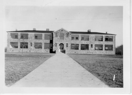 Artemus School constructed by the WPA