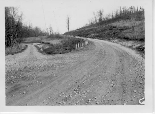 Driveways at Levi Jackson Park constructed by the WPA