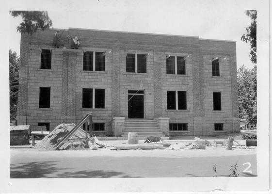 Lawrence County Jail in Louisa, KY under construction