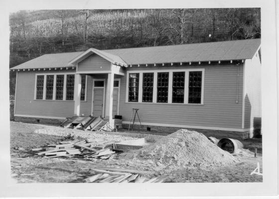 Two-room school at Tolliver Town