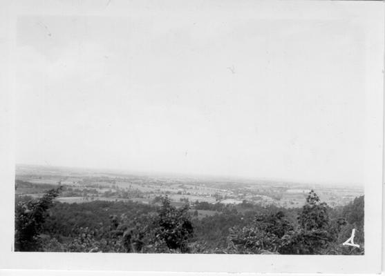View from Hall's Gap, 1940