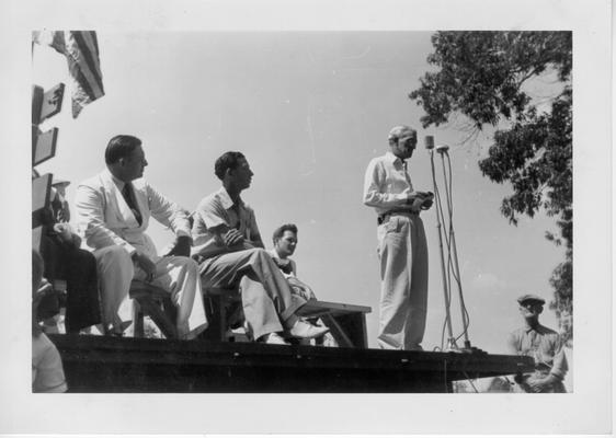 Dedication of Noble Park Golf Course, May 16, 1940