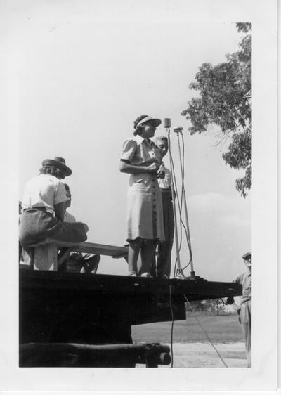 Dedication of Noble Park Golf Course, May 16, 1940