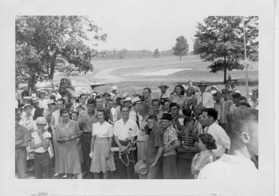 Dedication of Noble Park Golf Course, May 16, 1940