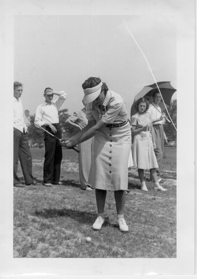 Dedication of Noble Park Golf Course, May 16, 1940