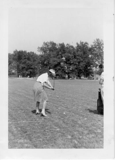 Dedication of Noble Park Golf Course, May 16, 1940