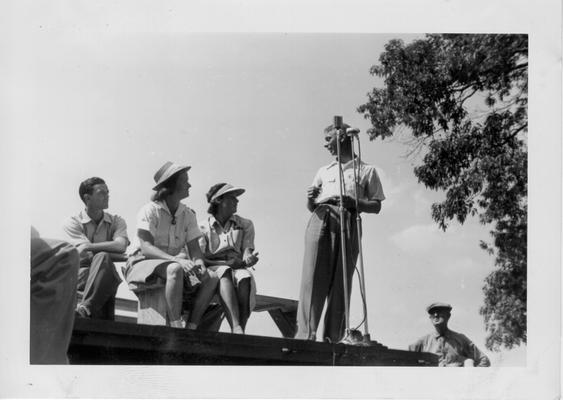 Dedication of Noble Park Golf Course, May 16, 1940