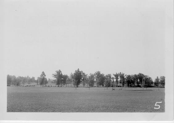 Dedication of Noble Park Golf Course (view from #11 Green), May 16, 1940
