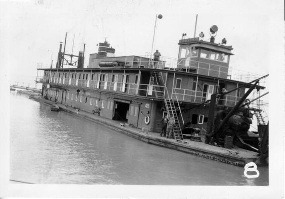 C.H. Harris Dredgeboat used in construction of Barkley Park