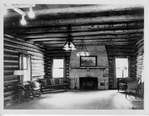 Interior of Stearns Club House