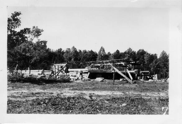 Parker's Lake School under construction