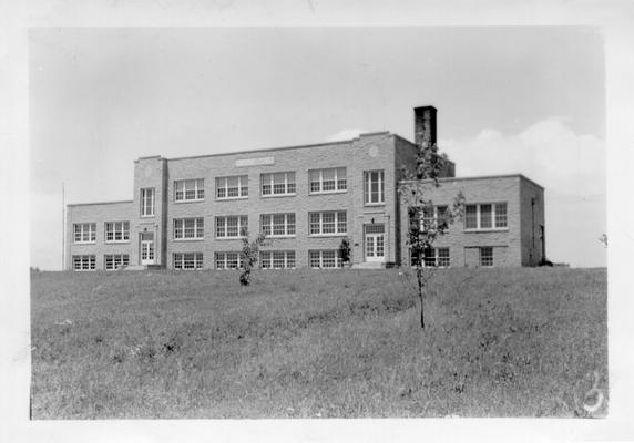 St. Charles School (front view during summertime)