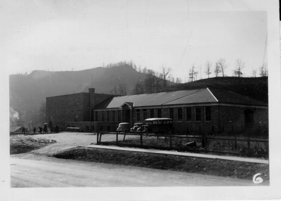 Warfield School and Gymnasium constructed by KERA, 1941