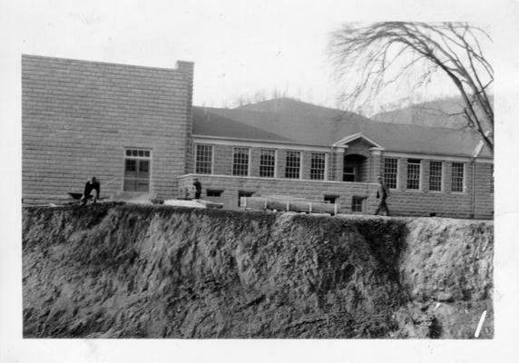 Warfield School and Gymnasium constructed by KERA, 1941