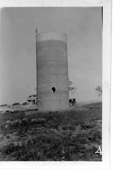 Water tower at Mercer County Quarry