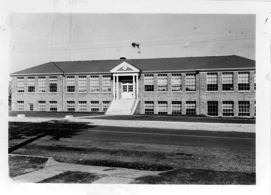 Carmargo High School. Mrs. Eleanor Roosevelt laid cornerstone