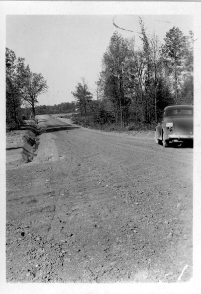 Young Road constructed by the WPA