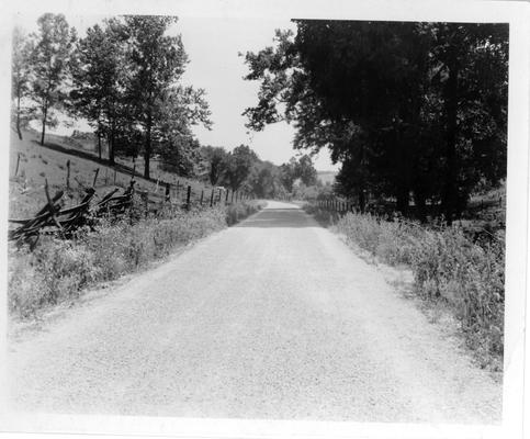 East Union Road resurfaced by the WPA