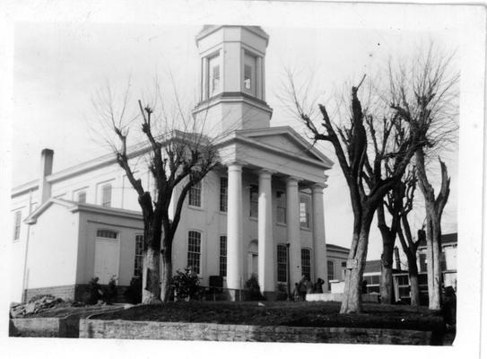 County Courthouse repaired by the WPA, 1942