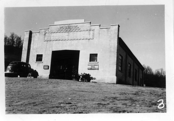 WPA Office and Warehouse built by the National Youth Administration, 1941