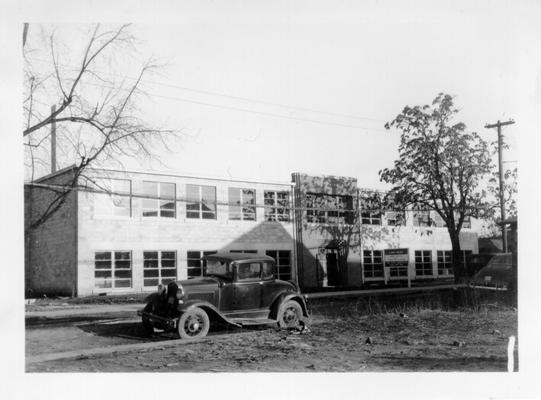 Negro High School after construction completion