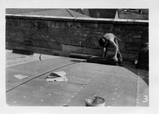 Roofing Haldeman School and Gymnasium