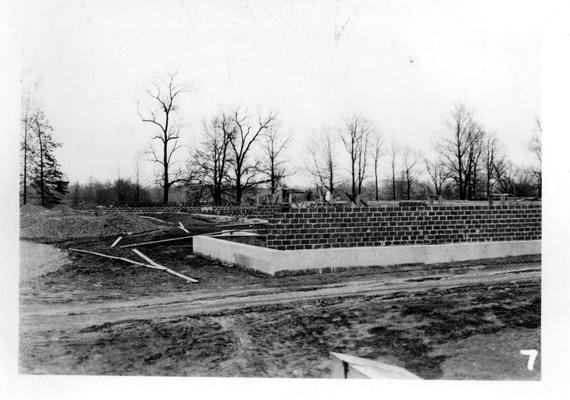 Brickwork on Campbellsville High School