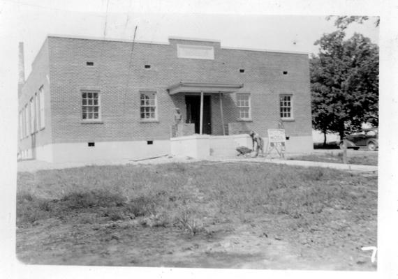 Allensville School (front view)