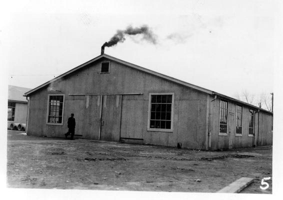 Rear of the WPA Warehouse in Morganfield, KY