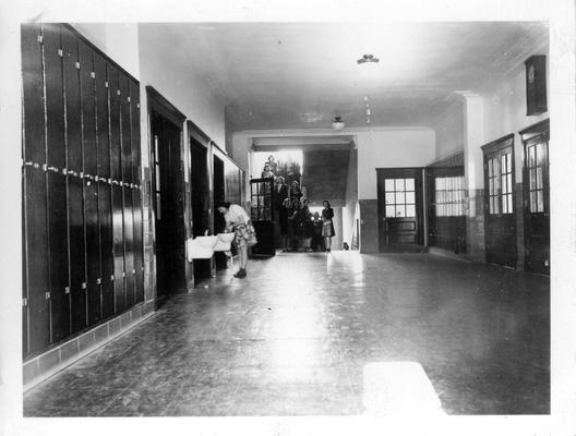 First floor hallway at Smith Grove High School