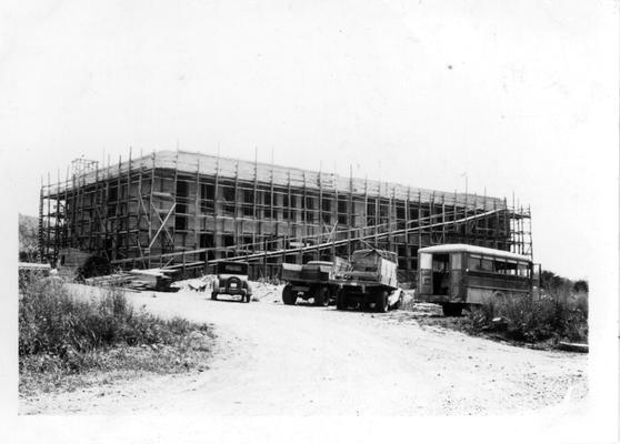 Monticello High School under construction
