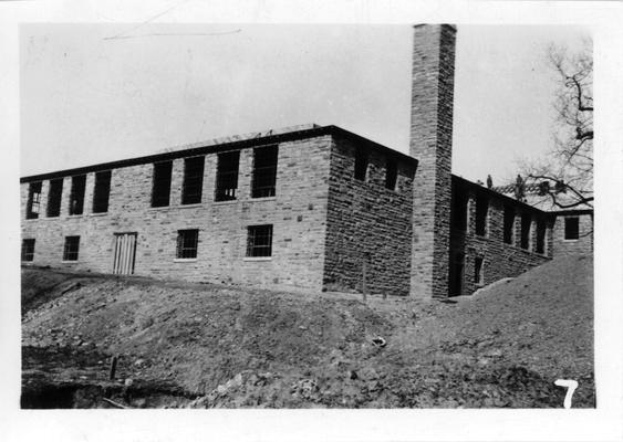 Woodbine School and Gymnasium (side view)