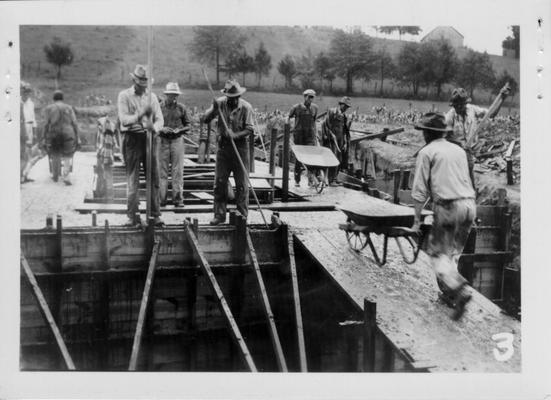 Project #2-1-604-2804-C2 WPA workers on construction project