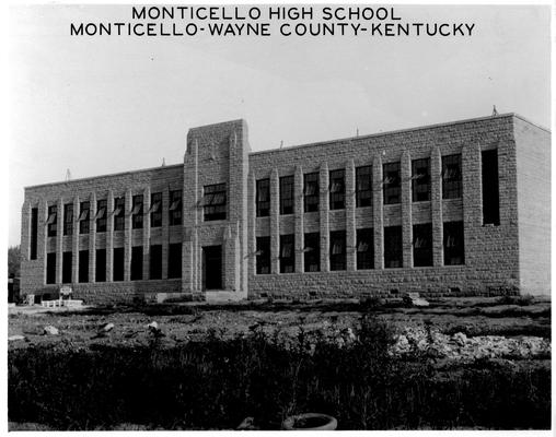 Monticello High School, Monticello, KY