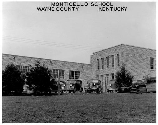 Monticello School, Monticello, KY