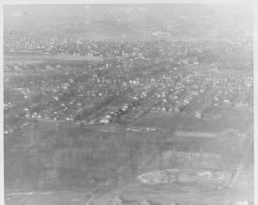 South Louisville section showing Churchill Downs Race Track - 1/27/37