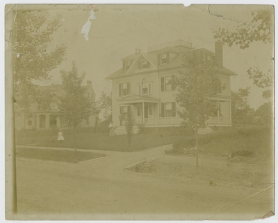 Unidentified house, exterior