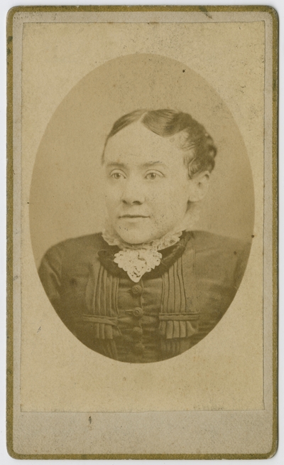 Unidentified woman,                                      1880