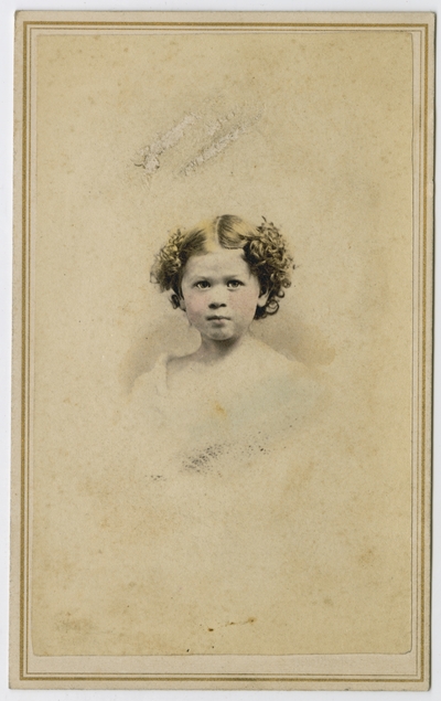 Elise Todd, 3 years old, January 20th, 1869