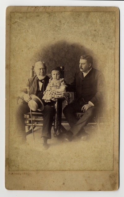 The Three Generations of Andrew Todd McClintock (verso)